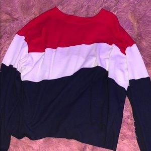long sleeve Hollister top